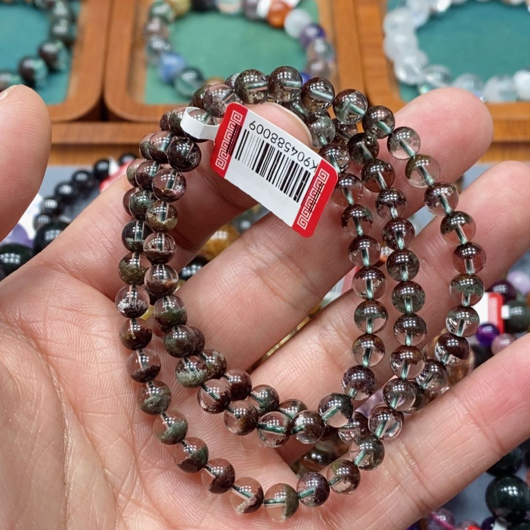 水晶手串未镶嵌天然