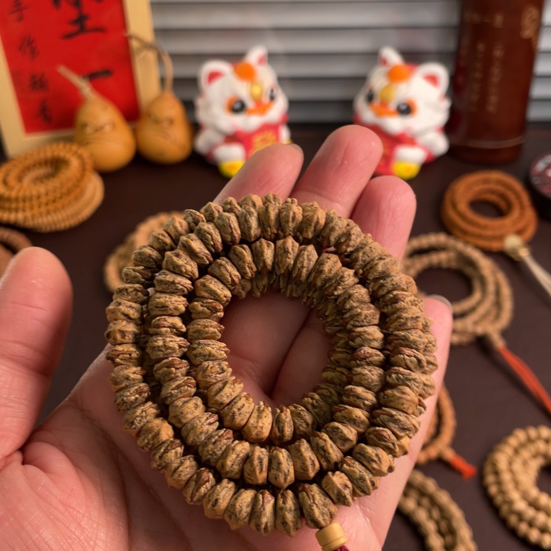 柏香籽/百香籽吊坠新春福利 藏斜切横打肠