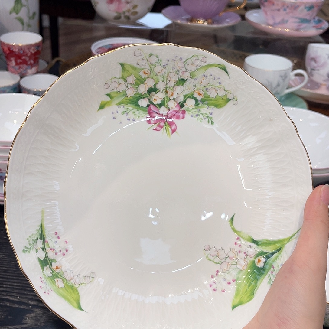 骨瓷汤菜盘——————-