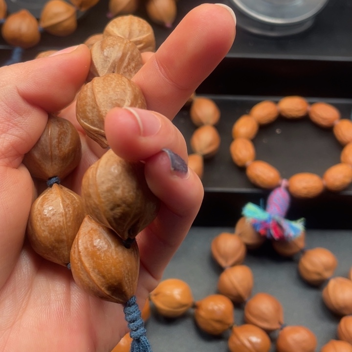 一***࿐手串/手链橄榄核梅林铁素20.526