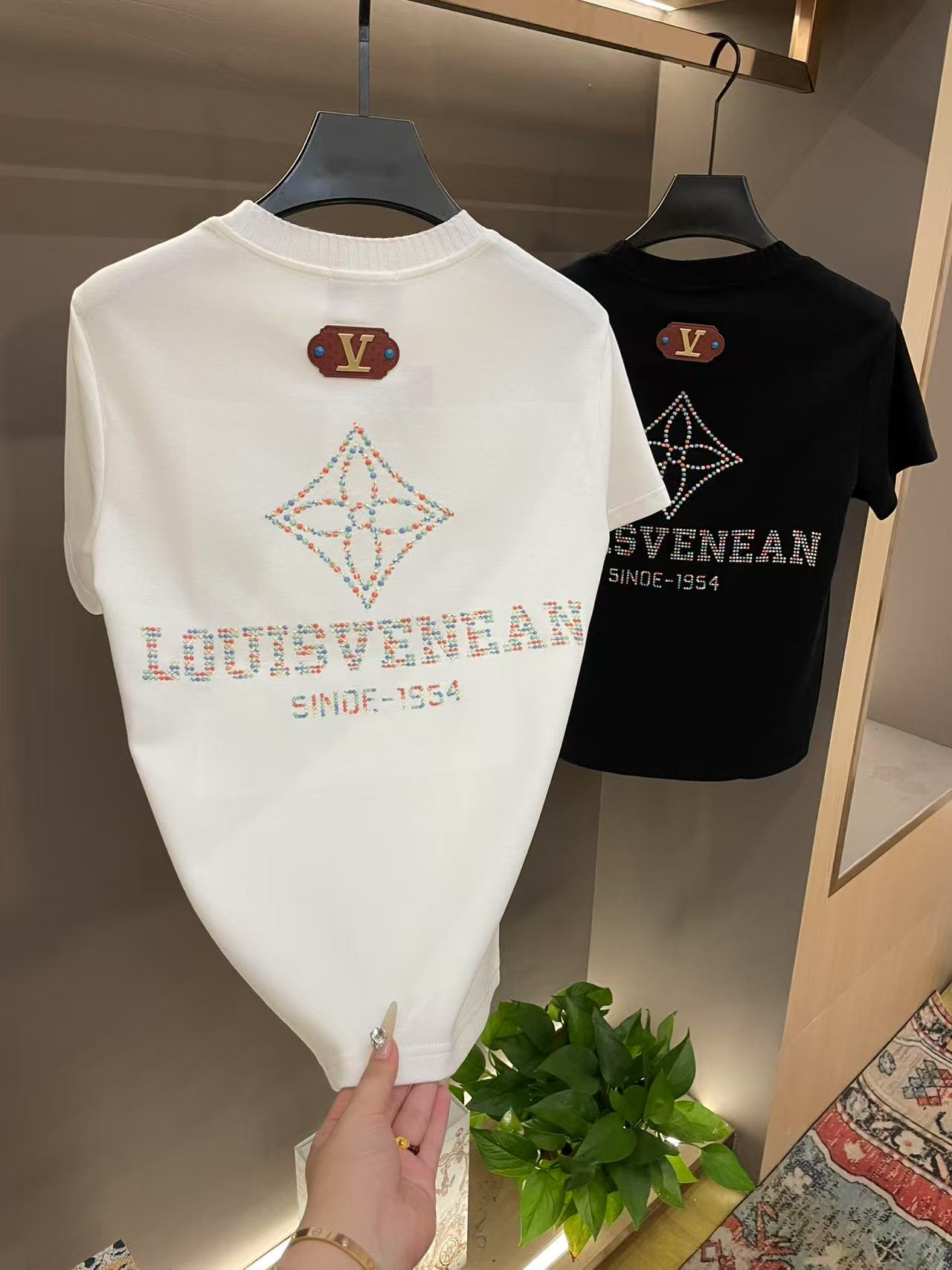 男士夏季新款轻奢休闲百搭修身时尚半袖K868