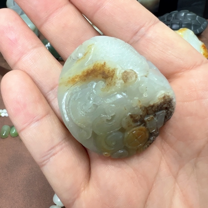 未镶嵌和田玉把件