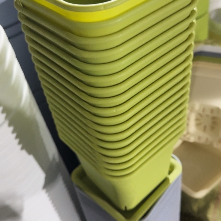 方16口径10个无托果绿瑕疵