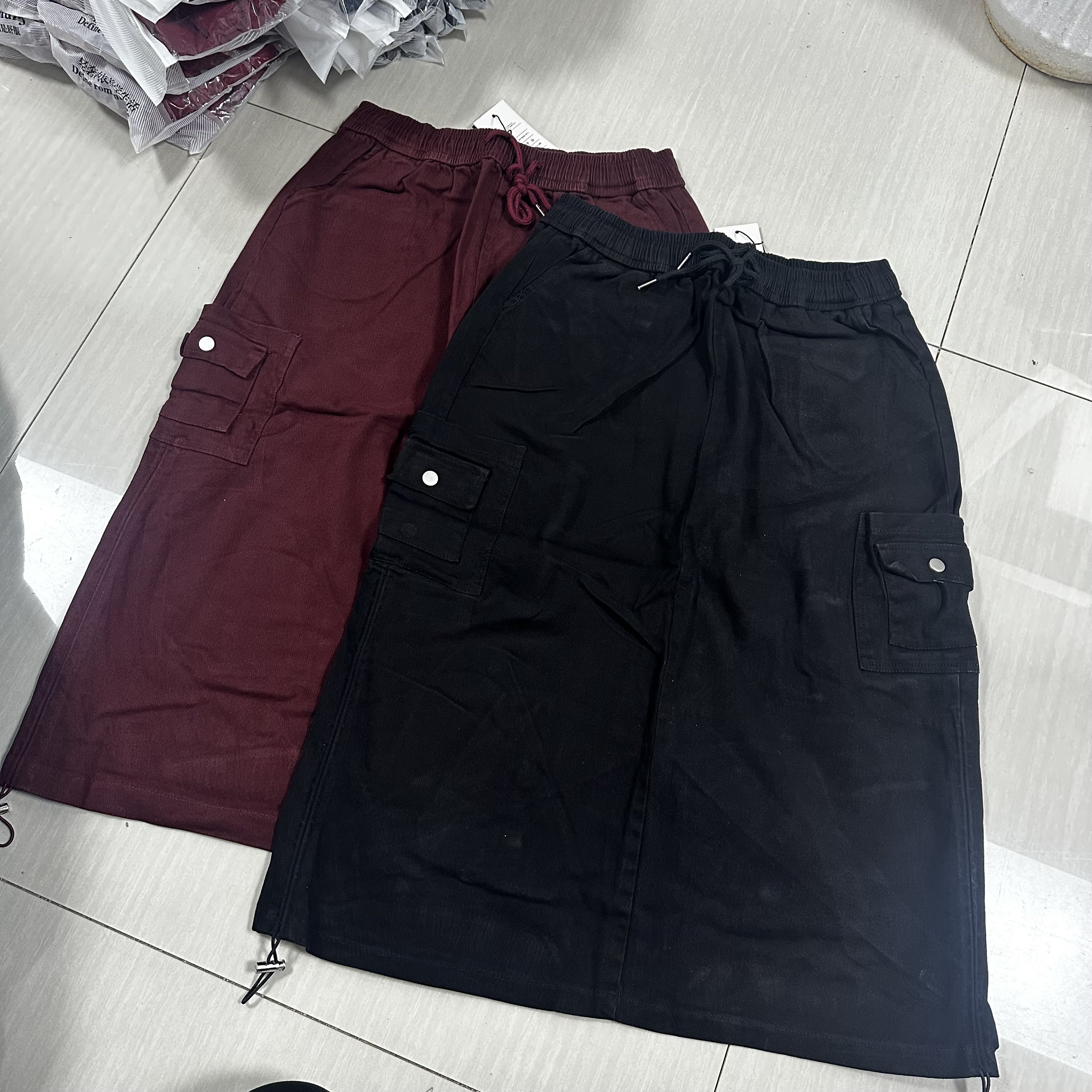 Phm秋冬新款A字高腰半身裙MHJ 6873