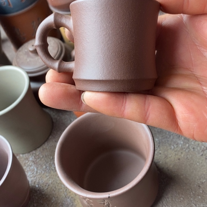 勇***前紫砂茶杯宜兴紫砂