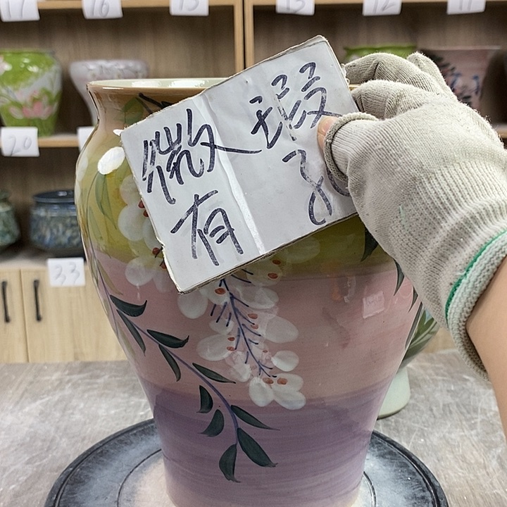 缸13xc景德镇陶瓷花盆