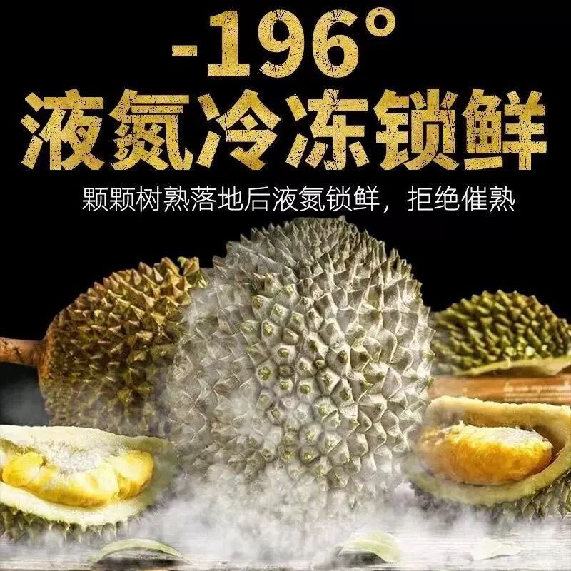 【顺丰空运/次日达】正宗马来西亚D197猫山王液氮冷冻榴莲纯树熟天然香猫山王马来西亚