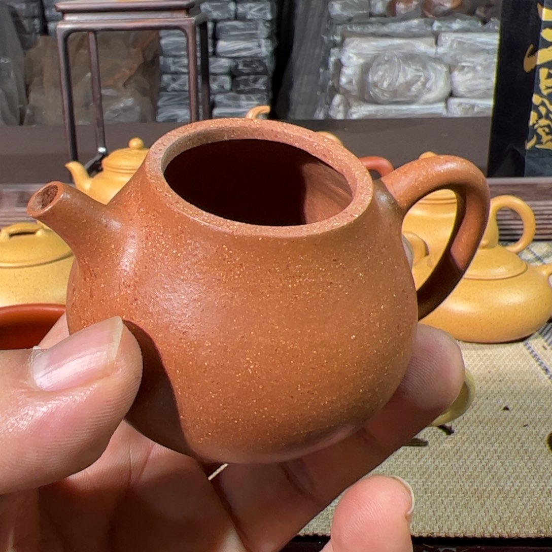 一***风茶壶紫砂全手制作