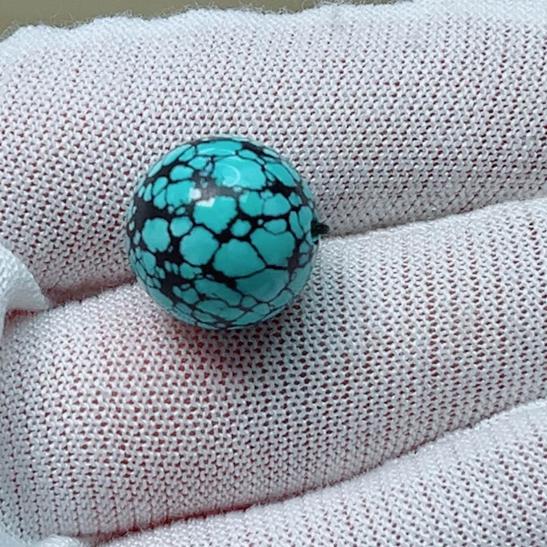 绿松石未镶嵌14圆珠