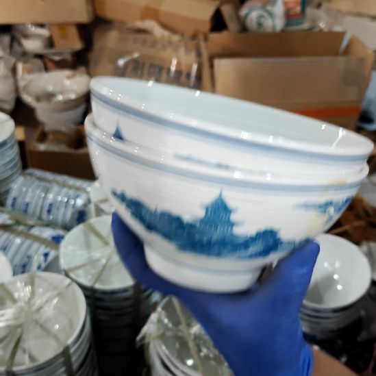 绿泥盘子碗茶壶啥都有18厘米