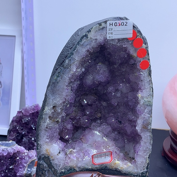 紫晶摆件未镶嵌摆件0502