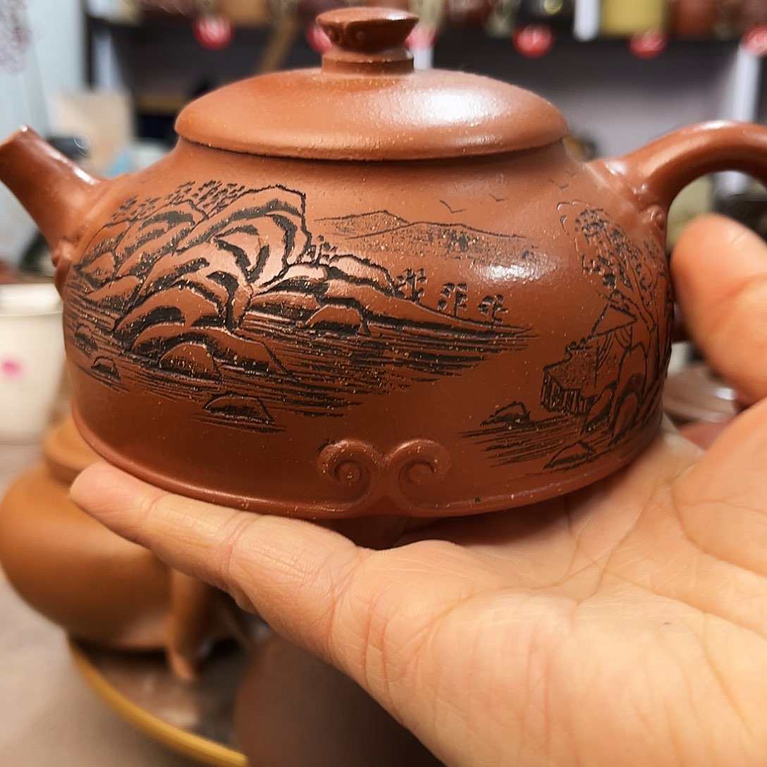 紫砂茶壶全手工制作
