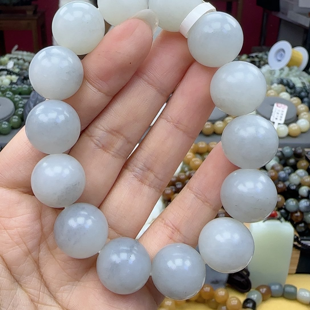 和田玉手链未镶嵌