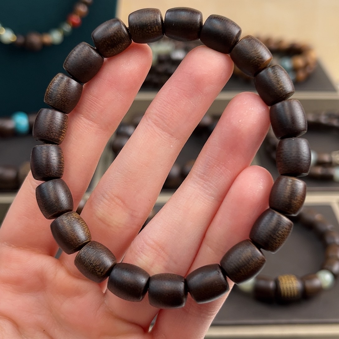 沉香沉香碎屑8mm越南芽庄玉化白奇楠沉水