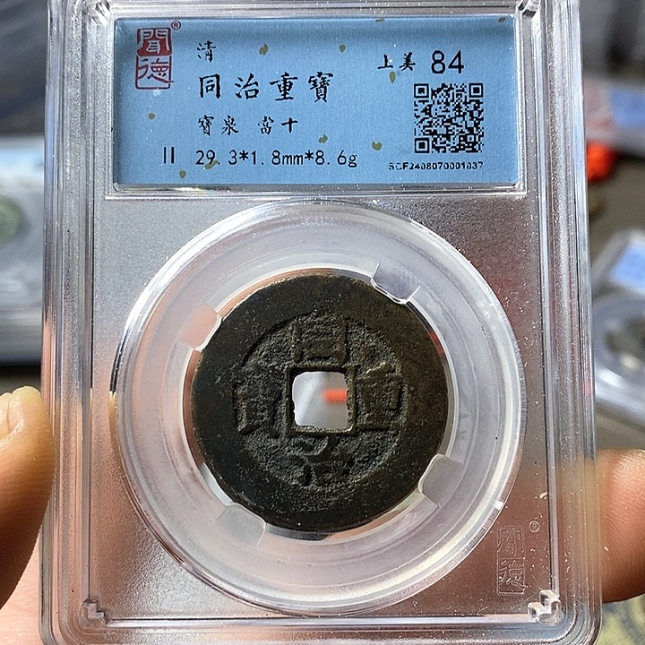 铜闻博文化同治重宝