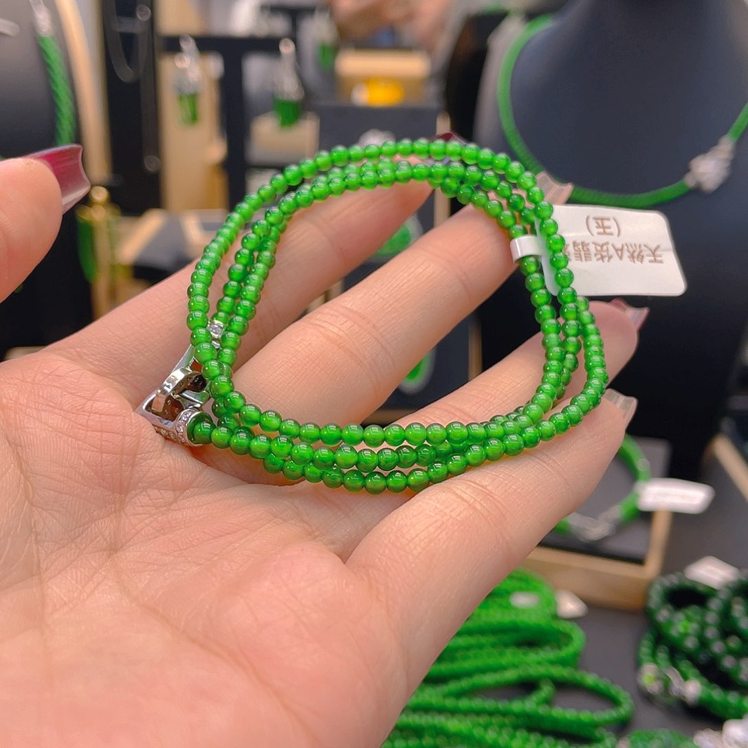 翡翠项链未镶嵌卡3
