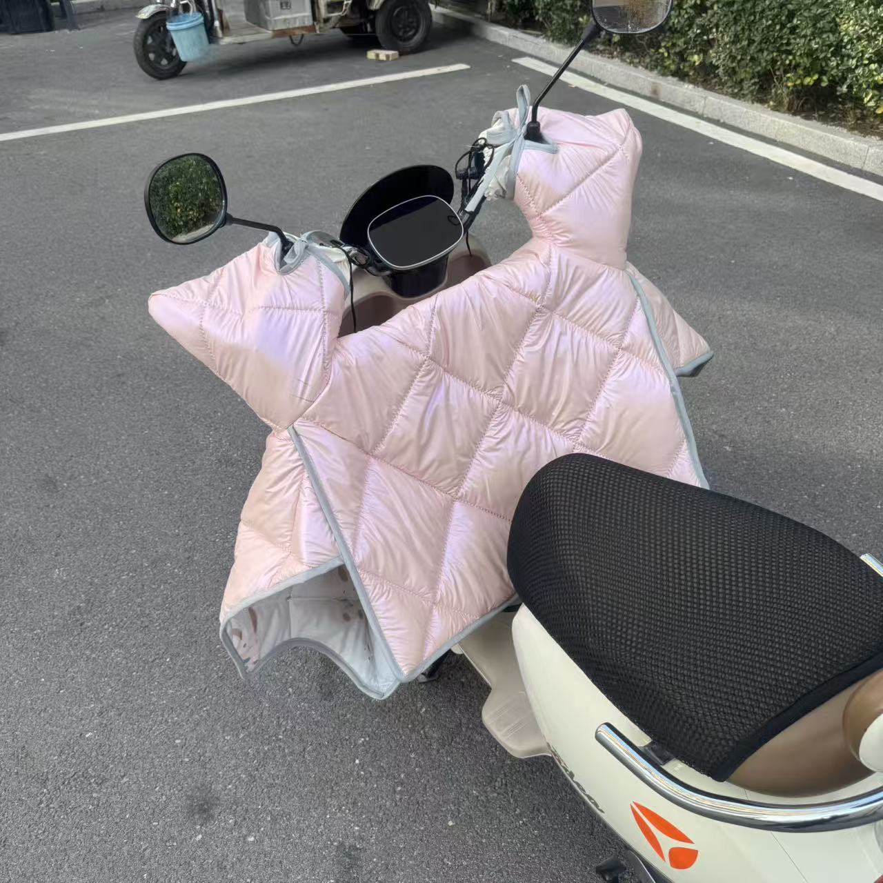 电动车挡风被双面防水四季通用加大防风防水电瓶车摩托车2025新款