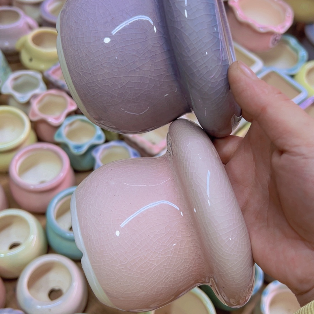 陶瓷花盆当场凑满12包邮