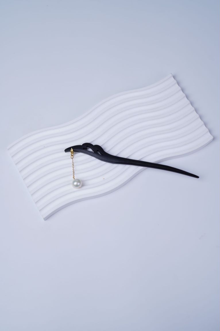 161401-天然淡水珍珠发簪