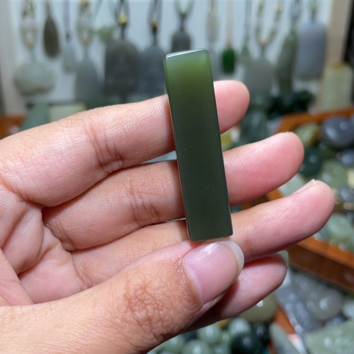 【闪购商品】和田玉颈饰未镶嵌和田玉草花结构包容