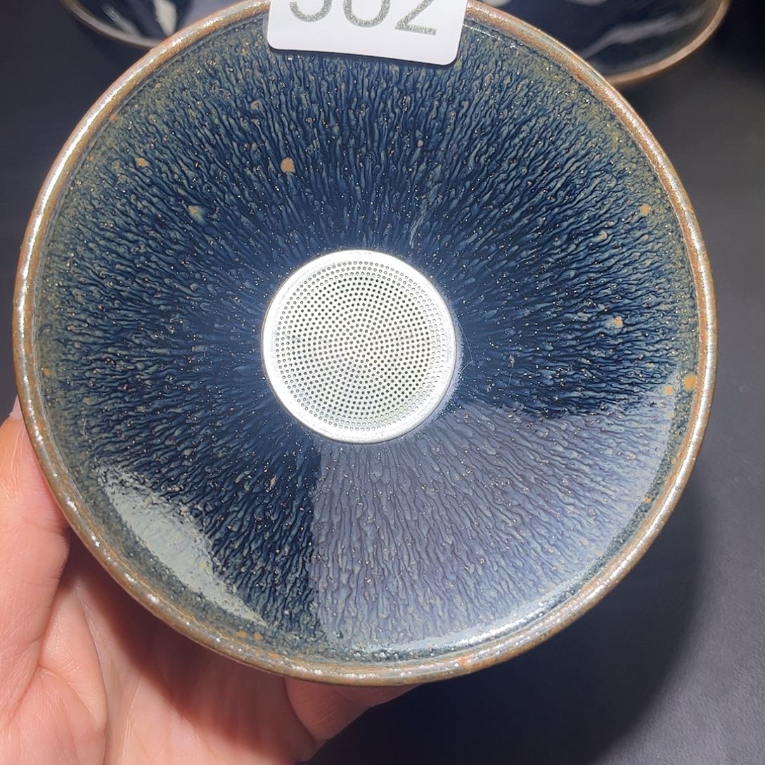 茶盏柴烧主人杯茶漏362