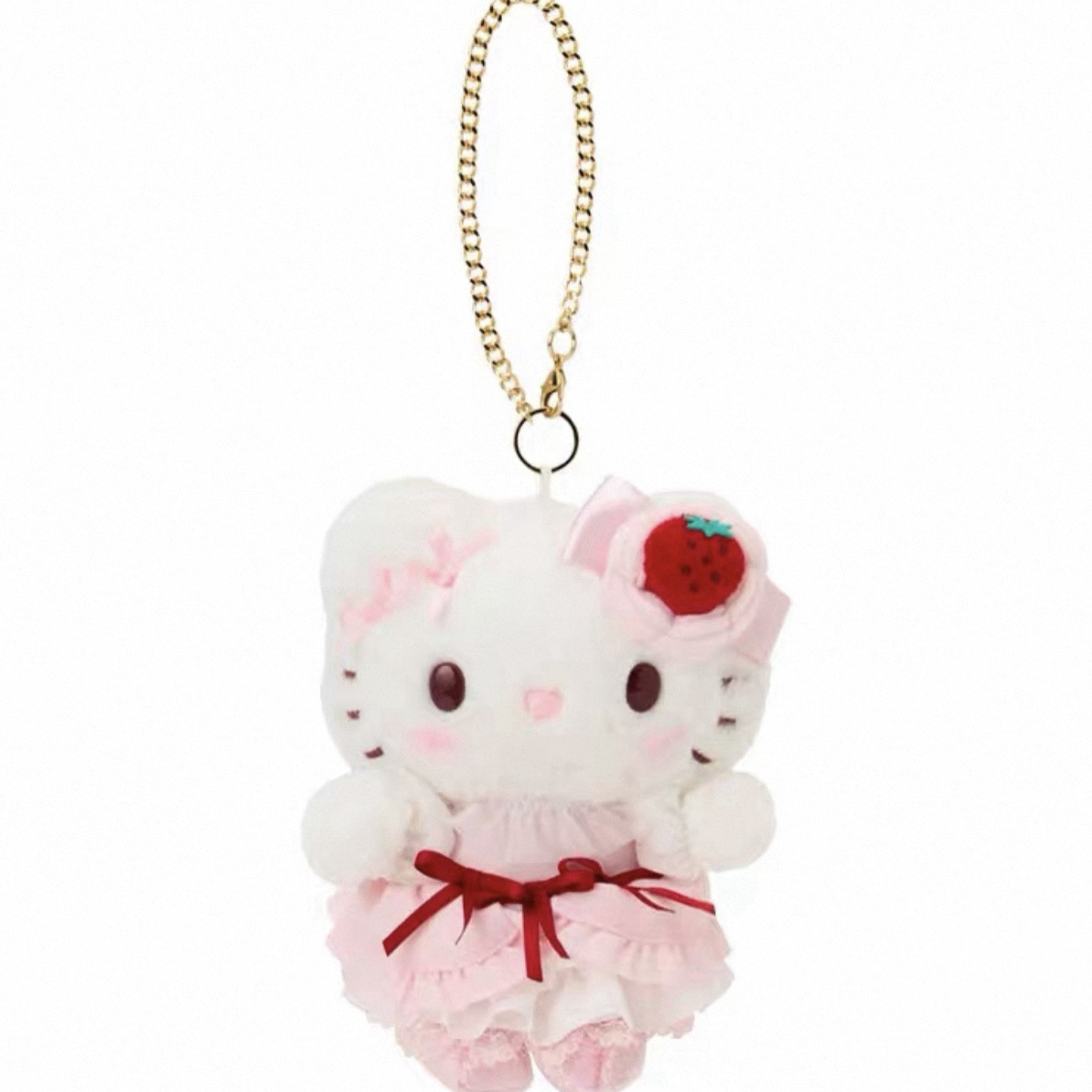 正版三丽鸥草莓蛋糕第二代毛绒挂件（签收后不退换，请谨慎下单）