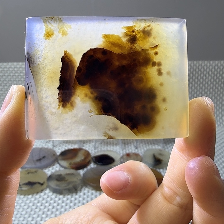 玛瑙/玉髓未镶嵌吊坠(不含链)14