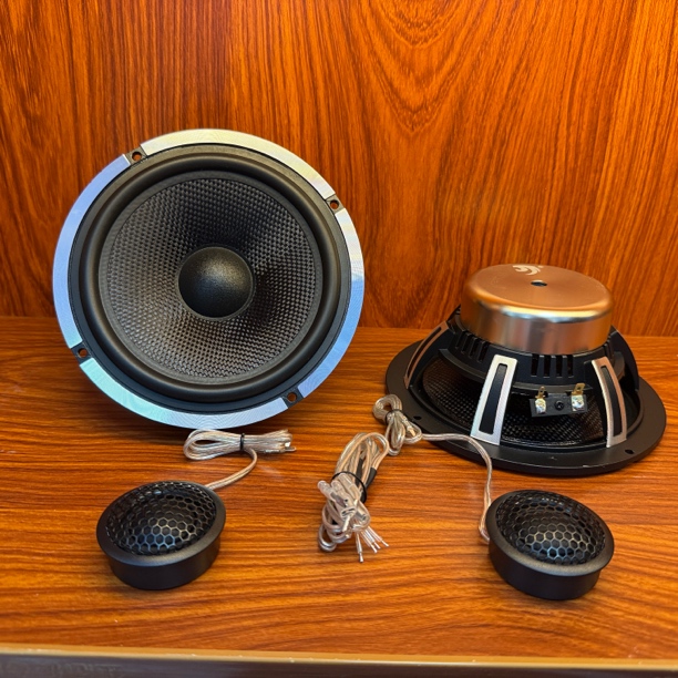 汽车音响改装狮王三代6.5寸发烧级二分频超重中低音车门喇叭