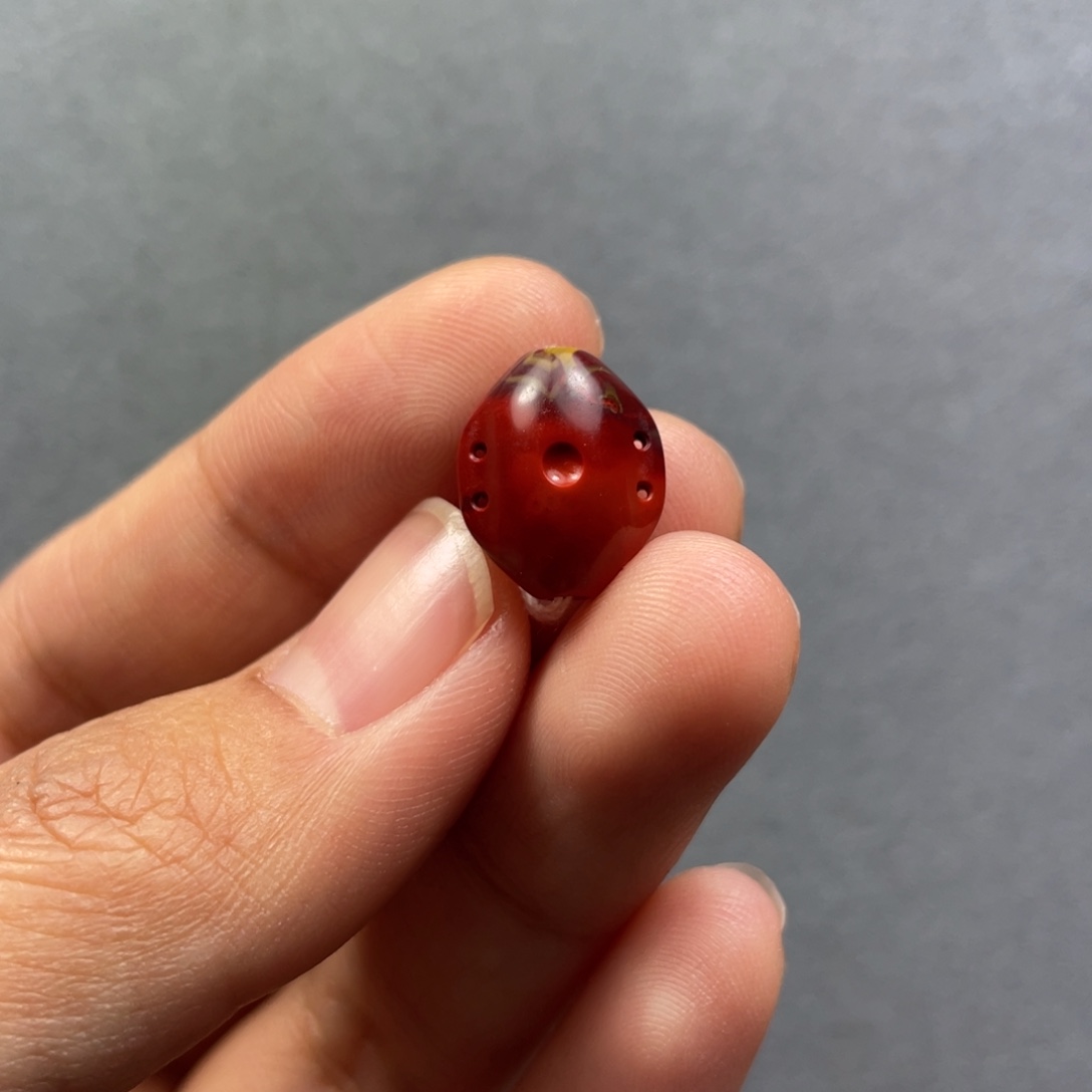 南红玛瑙未镶嵌配饰10.8mm