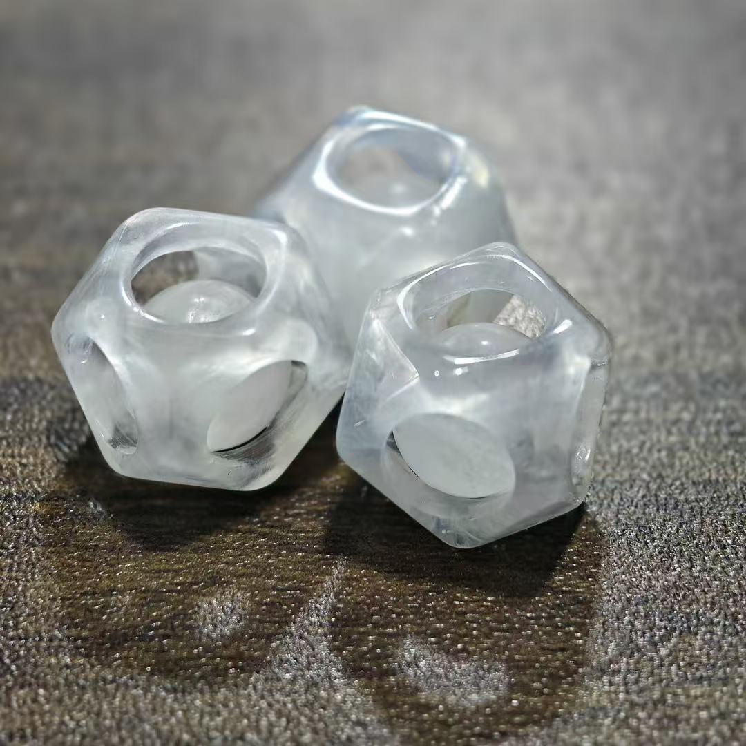 【书记甄选】天然蓝白月光玲珑球  多样性发一件 XL2414