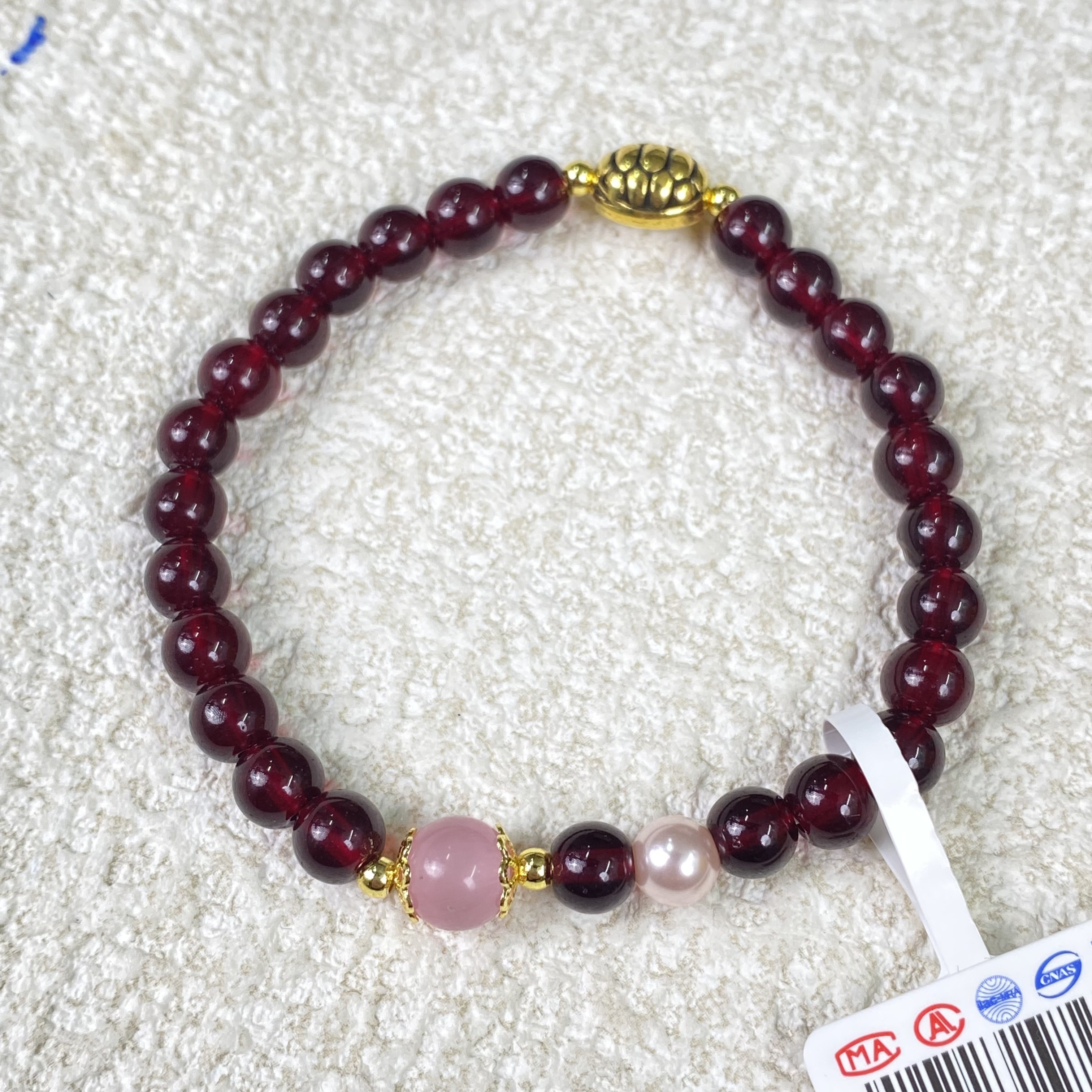  YHKINGS1806设计师款6m石榴石单圈简约多样性发其一不带礼盒