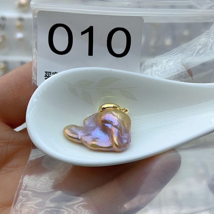 淡水珍珠颈饰银S925镶嵌