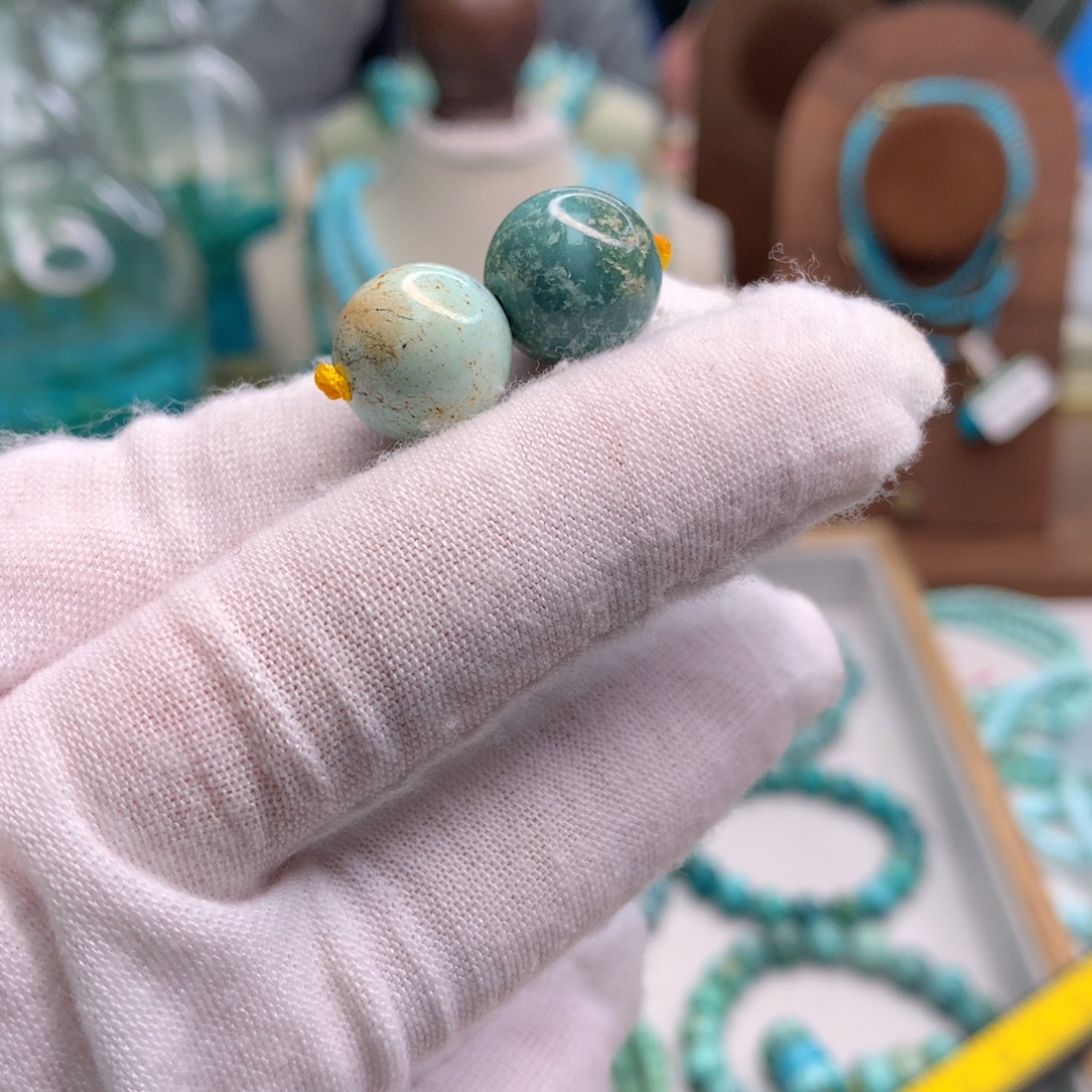 绿松石未镶嵌配饰