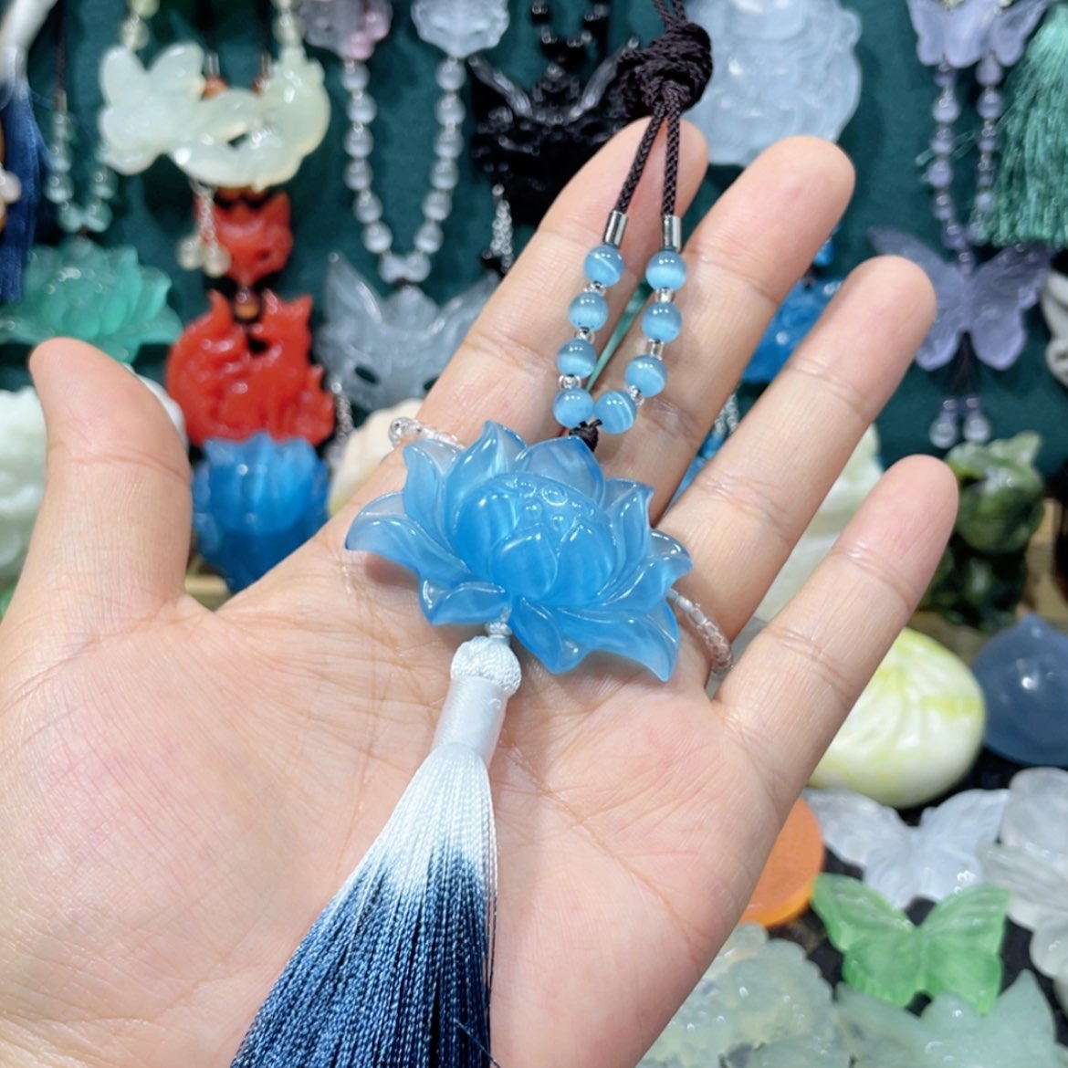 【闪购商品】未镶嵌岫玉颈饰67项链