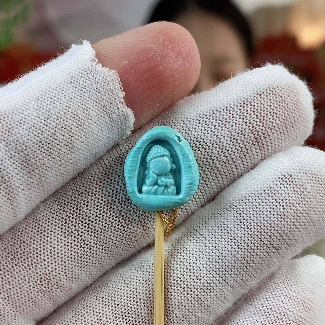 绿松石珠宝奇石未镶嵌