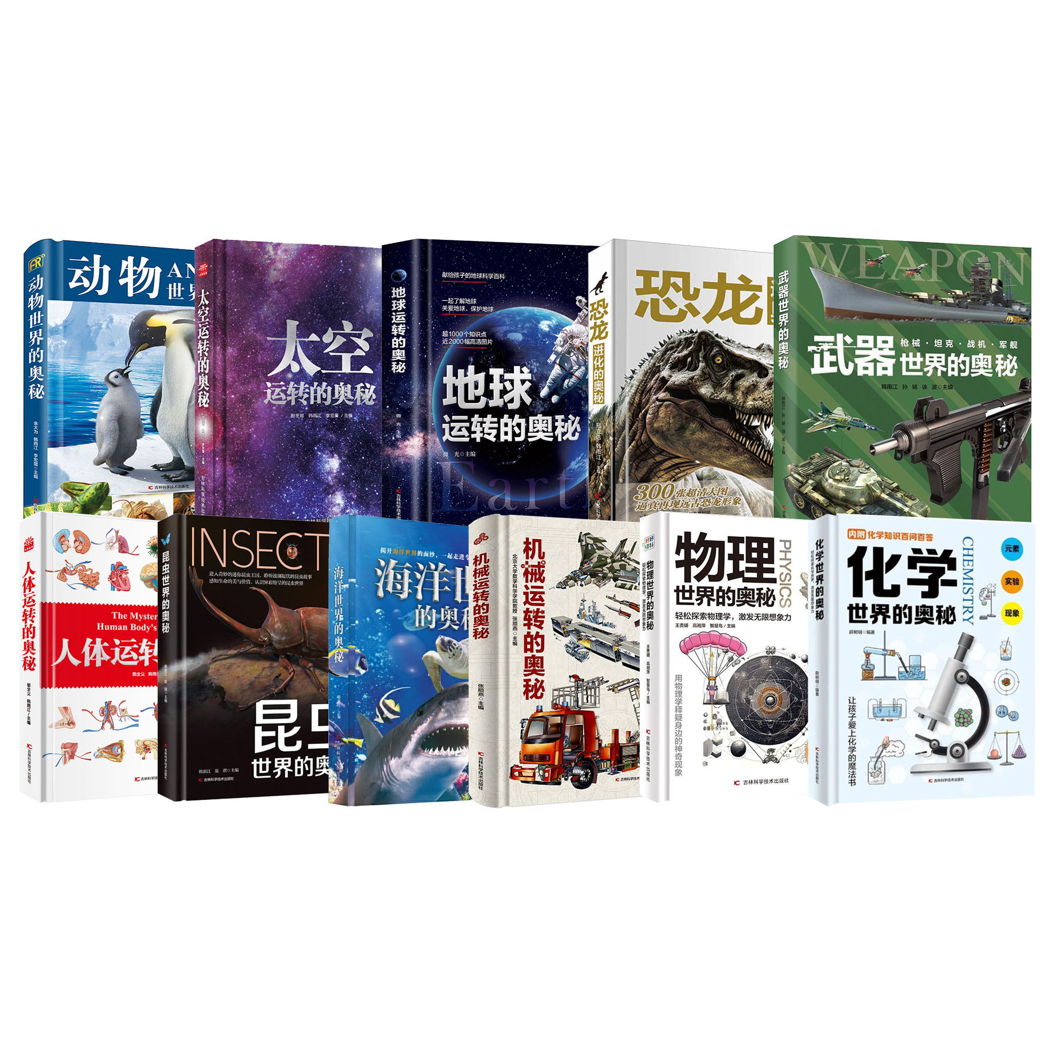 【清库】少儿科普 奥秘系列精装科普书（共11册）