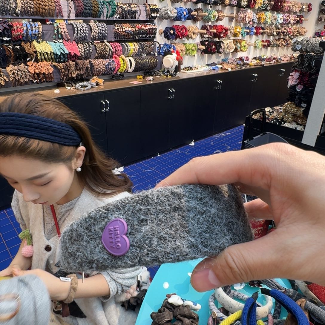 紫色爱心发箍哦哦哦哦哦