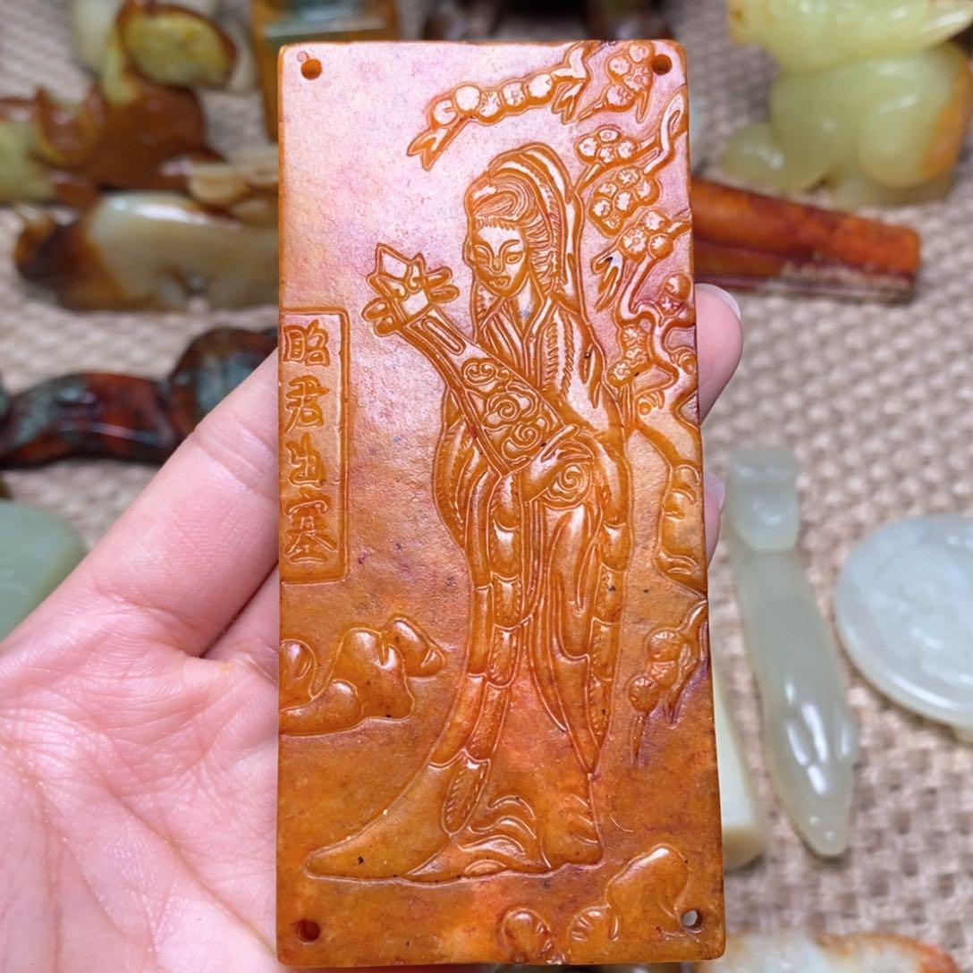 白玉菩提吊坠白玉菩提白玉菩提摆件