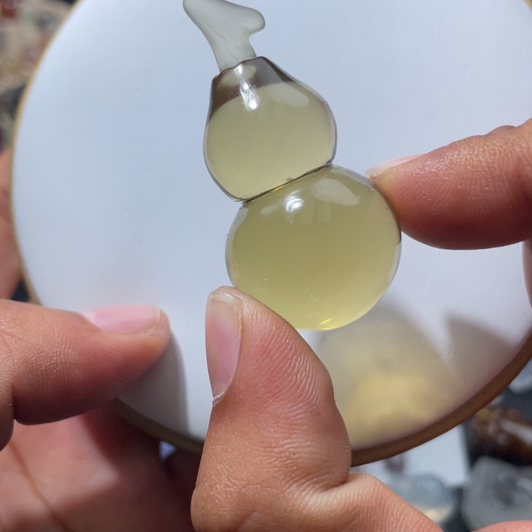 水晶未镶嵌吊坠(不含链)