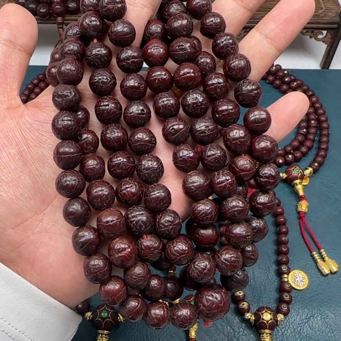 凤眼菩提吊坠凤眼108脖挂11+素串