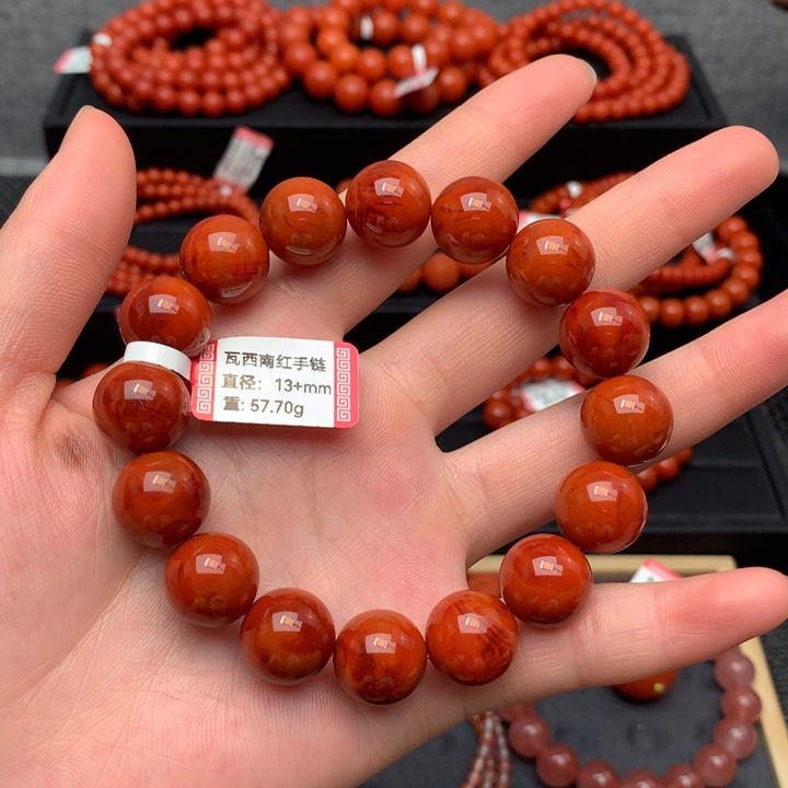 南红玛瑙未镶嵌13+mm单圈