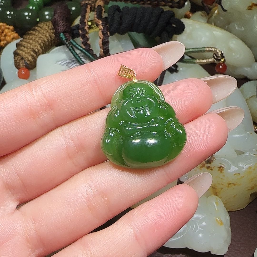 和田玉挂件未镶嵌