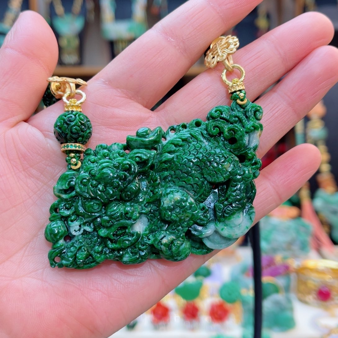 翡翠颈饰合金48小时鉴赏期