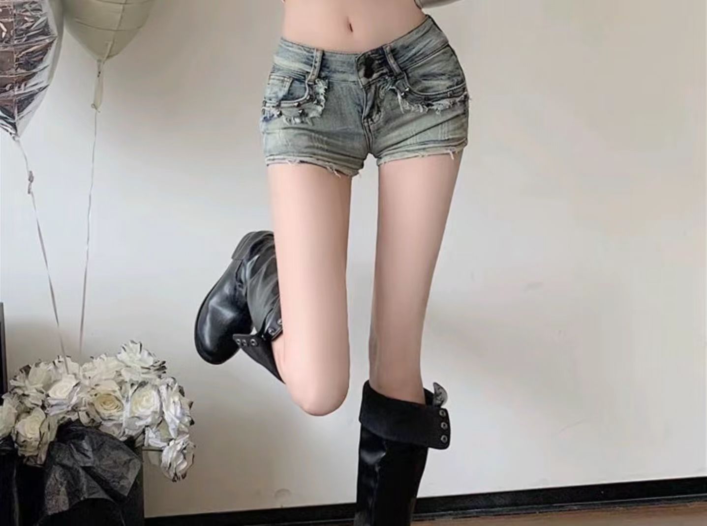 贝贝16-（扣号叫名-按编码拍）百搭ins女裤子