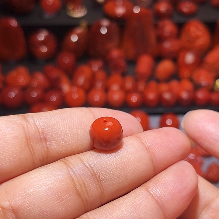 一***.南红玛瑙未镶嵌配饰老型10.5