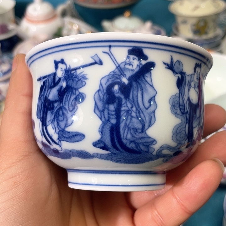 景德镇陶瓷艺术主人杯12344