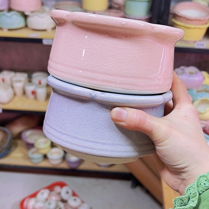 陶瓷花盆当场凑满12包邮