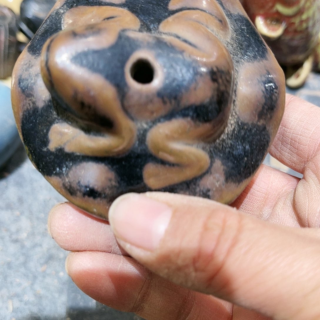 瓦当摆件茶台的一