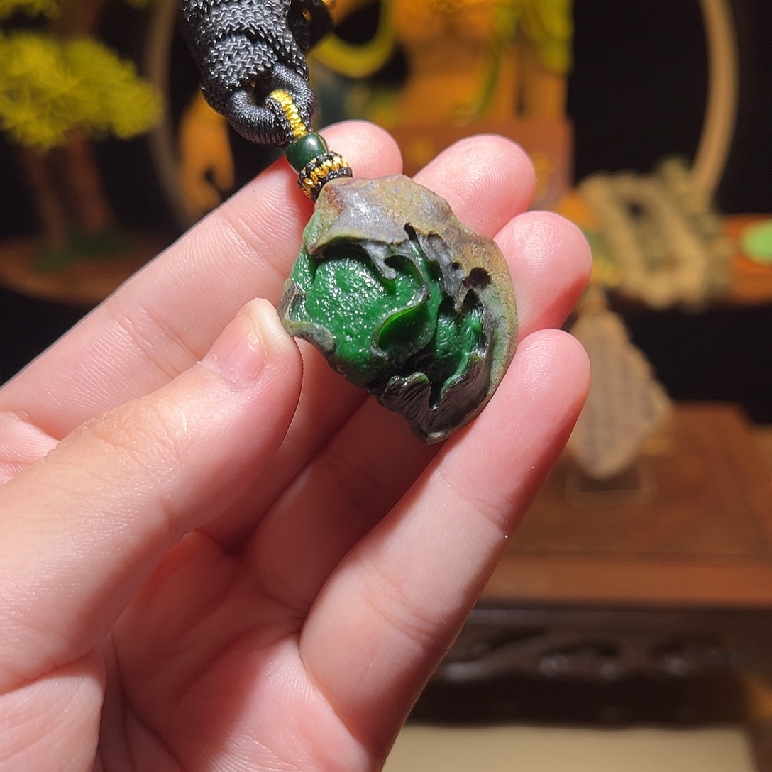 小***才未镶嵌定制翡翠定制翡翠雕刻