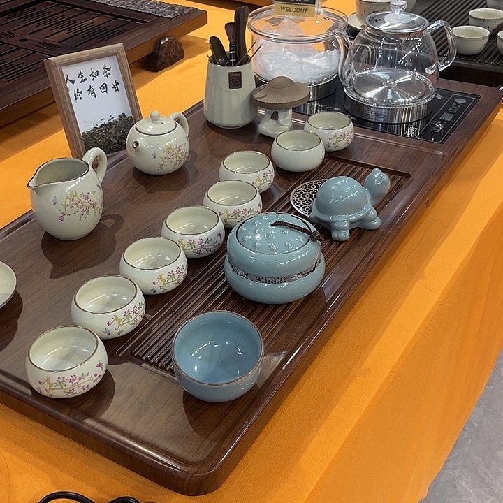 茶盘等多种装饰图案